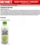 Sample Issue of New Product Insider; 170 Issues Delivered Since February